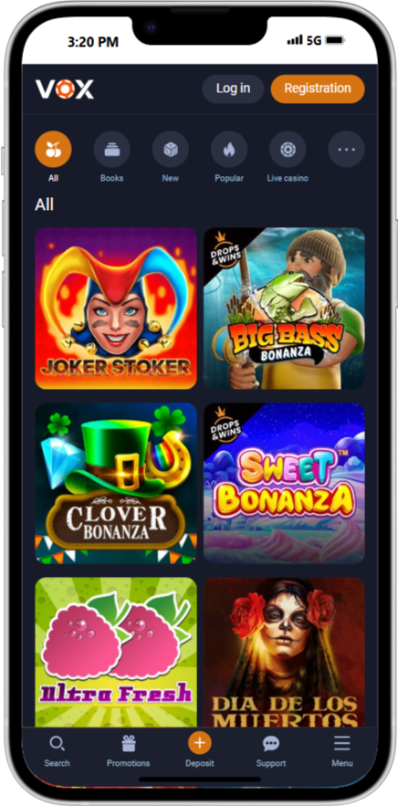 Gry Mobilne – Graj na Smartfonie i Tablecie Vox Casino Poland
